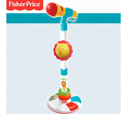 fisher-price 2722r jucărie muzicală "microfon pe suport"