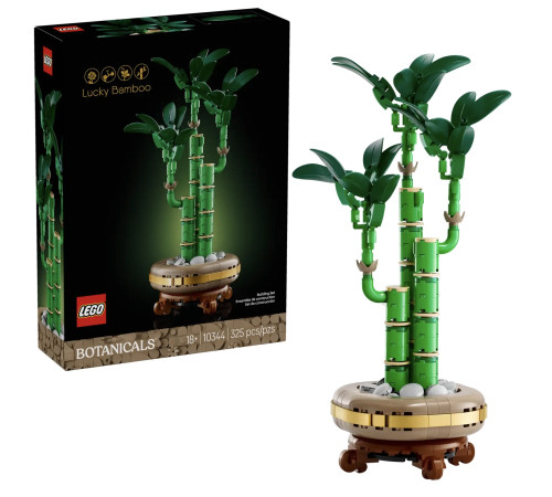 lego botanical collection 10344 constructor "lucky bamboo" (325 el.)