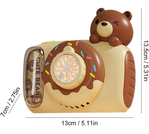 hoogar hg26240017 generator de bule de săpun "bubble camera bear"