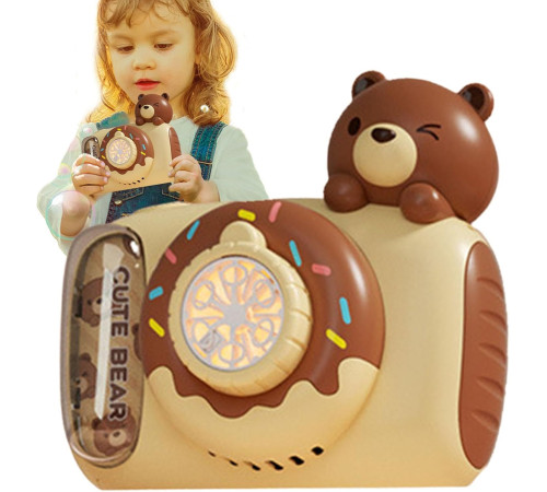 hoogar hg26240017 generator de bule de săpun "bubble camera bear"