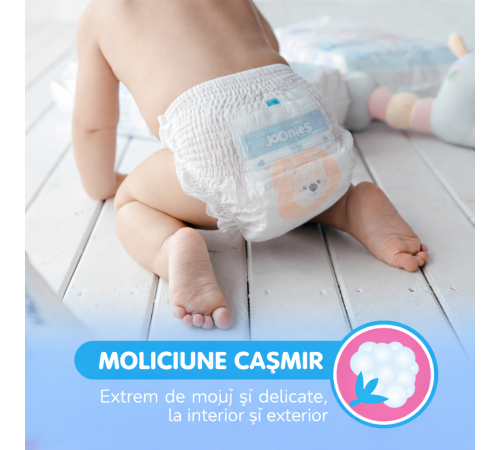 joonies mega pack 953214 premium soft scutece-chilotei m, 6-11 kg, (4x56) 224 buc.