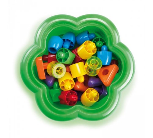 quercetti 0270 mozaic fantacolor daisy basket chiodin - box