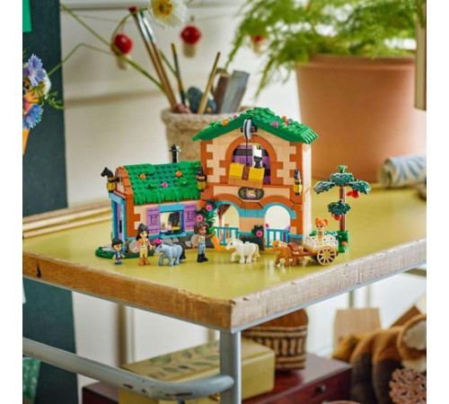 lego friends 42653 constructor "fermă și grajd pentru ponei" (727 el.)