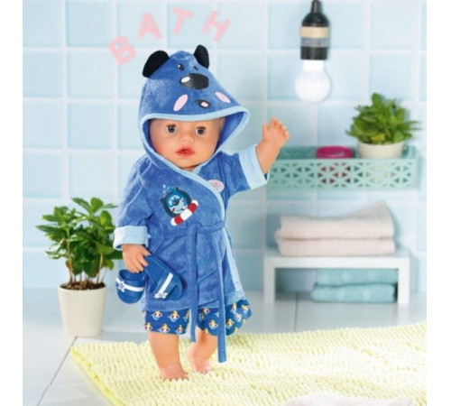 zapf creation 832011 set haine pentru păpuși "baby born bath deluxe boy outfit" (43 см.)
