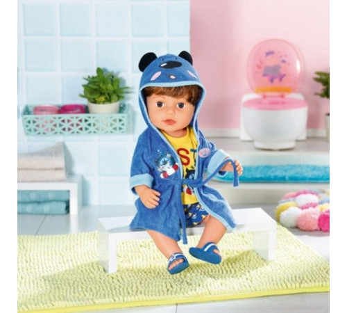 zapf creation 832011 set haine pentru păpuși "baby born bath deluxe boy outfit" (43 см.)
