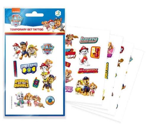  200435 Набор детских временных татуировок "Щенячий патруль" (45 шт.)