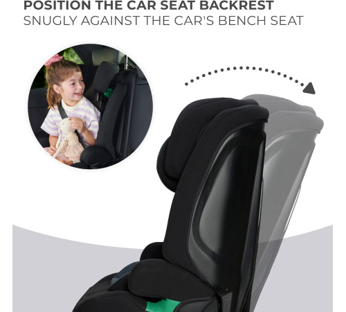 kinderkraft Автокресло safety-fix 2 i-size kcsafi02blk0000 (76-150 см.) чёрный