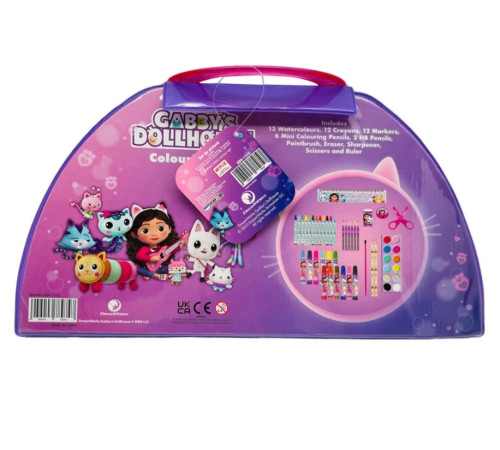 total office gdh-1112 Набор для рисования "gabby's dollhouse" (50 предметов)