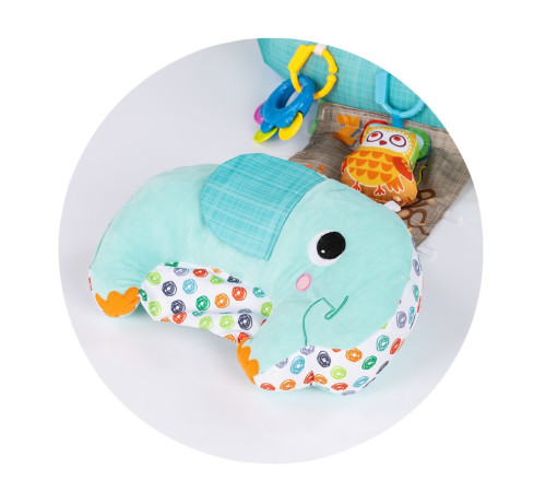 chipolino pwb025021bl pernă multifuncțională 5 în 1 pentru bebeluși (albastru)