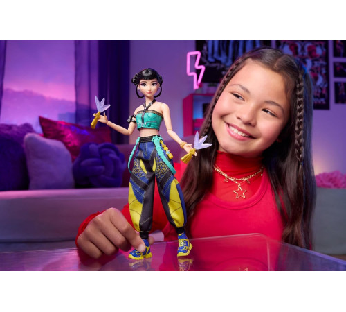 kpop demon hunters jrn37 păpușă &laquo;how it&rsquo;s done&raquo; &mdash;  zoey &icirc;n ținută de scenă