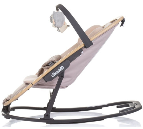chipolino Шезлонг "senso" sheso0252bi biscotta\wood
