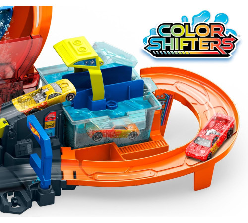 hot wheels jhl97 Игровой набор city "Автомойка: Мегапетля" Измени цвет