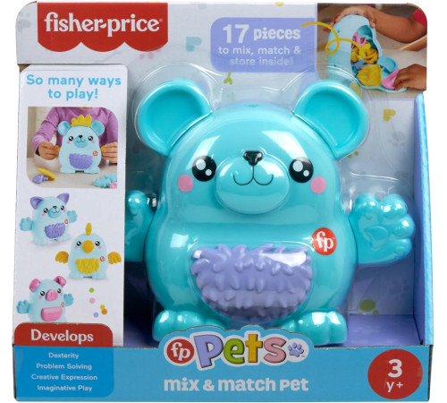 fisher-price hxp18 Развивающая игрушка "Чудо-любимец: Интересное превращение"