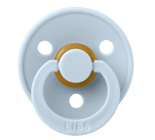 Питание и аксесcуары в Молдове Bibs Пустышка круглая латексная Color M (6-18 м.)  Baby Blue Питание и аксесcуары в Молдове bibs Пустышка круглая латексная color m (6-18 м.)  baby blue