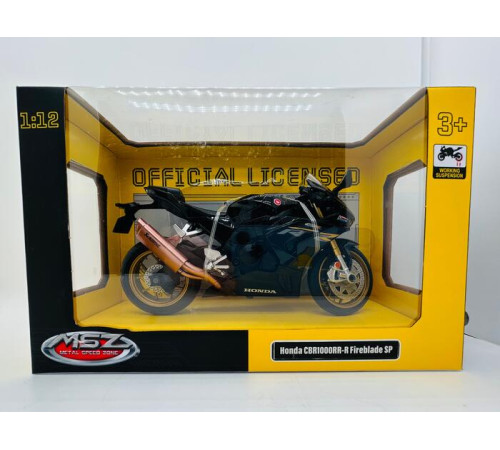 msz 68728m model metalic "honda cbr1000rr-r fireblade sp, 1:12" (in.)