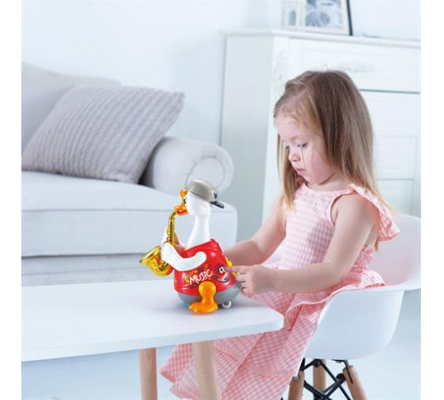 hola toys 6111 jucărie muzicală interactivă "g&acirc;scă-saxofonist" &icirc;n sort.