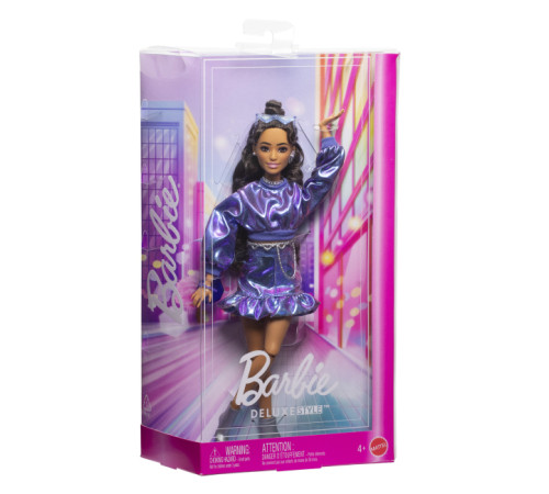 barbie jfp42 Кукла deluxe style "Светящийся Индиго" 