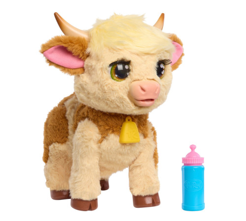 furreal friends 28158 fИнтерактивная игрушка "maggie the feed & follow cow"