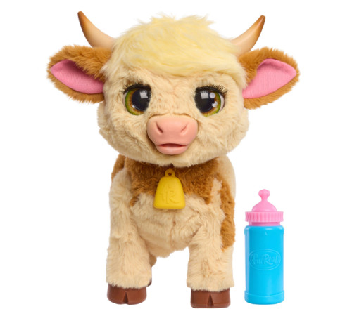 furreal friends 28158 fИнтерактивная игрушка "maggie the feed & follow cow"