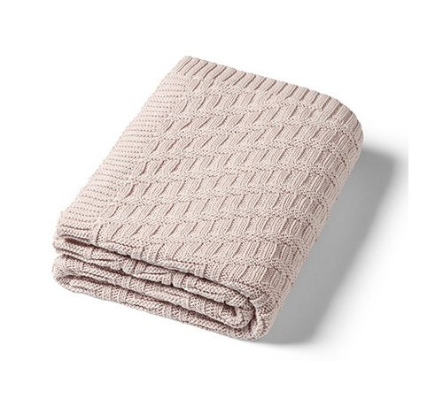 babyono 1647/03 Плед из органического хлопка (75x100 см) бежевый