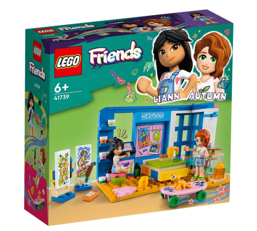 Детский магазин в Кишиневе в Молдове lego friends 41739 Конструктор "Комната Линн" (204 дет.)