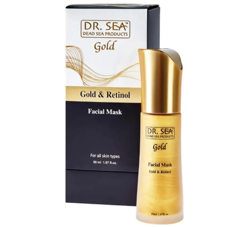  dr.sea Маска для лица с золотом и ретинолом (50 мл) 501453