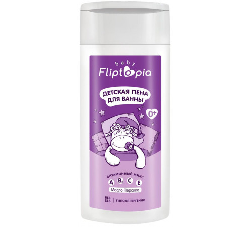  82.02 fliptopia baby spumă  pentru baie (250 ml.)