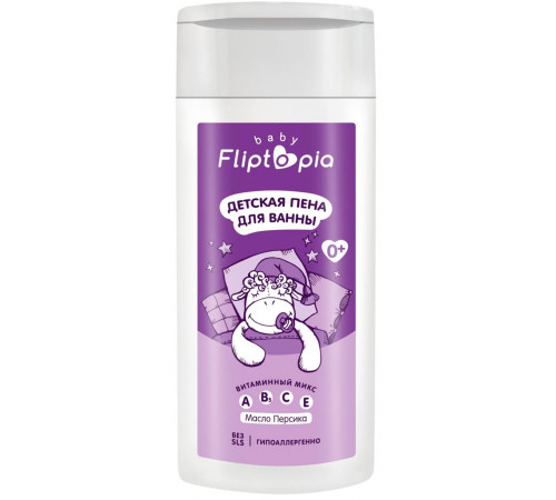 Косметика в Молдове 82.02 fliptopia baby Детская пена для ванны (250 мл.)