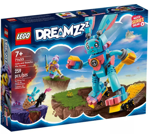 lego dreamzzz 71453 constructor "izzie si iepurasul bunchu" (259 el.)