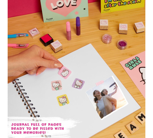 create it hk3650 set creativ "jurnal de activitati hello kitty&rdquo;