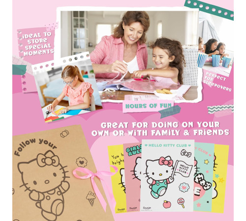 create it hk3650 set creativ "jurnal de activitati hello kitty&rdquo;