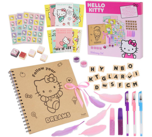  create it hk3650 Набор для творчества "Дневник с аксессуарами hello kitty"