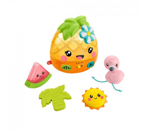 fisher-price gyk20 set de jucarii muzicale "ananas și prieteni" (ing.) 