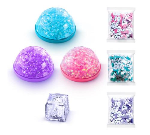 canal toys 213cl Набор светящегося слайма "light-up cosmic crunch" (3 шт.)
