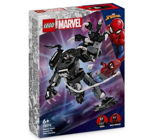  lego marvel 76276 Конструктор "Робот-броня Венома против Человека-паука" (134 дет.)