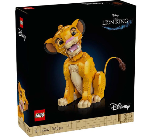 Детский магазин в Кишиневе в Молдове lego disney 43247 Конструктор "Молодой Симба, Король Лев" (1445 дет.)