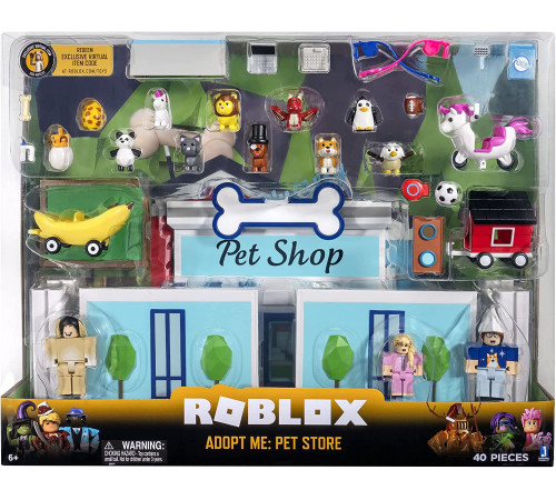 Детский магазин в Кишиневе в Молдове roblox rog0177 Игровой набор "celebrity adopt me: pet store w6"