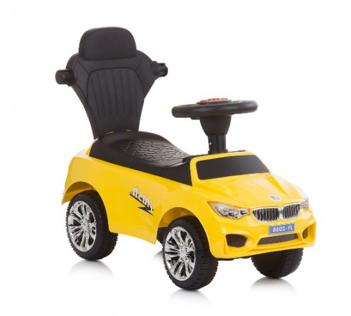 chipolino mașină cu mâner "flash" rocflh02104y galben
