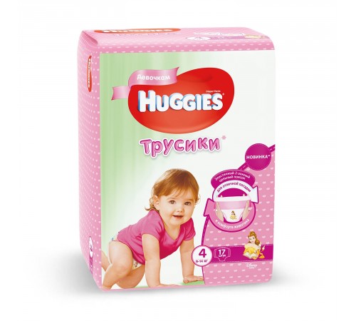 Huggies Трусики Girll 4 (9-14 кг.) 17 шт. huggies Трусики girll 4 (9-14 кг.) 17 шт.