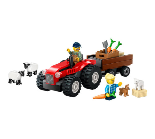 lego city 60461 Конструктор "Трактор с прицепом" (116 дет.)
