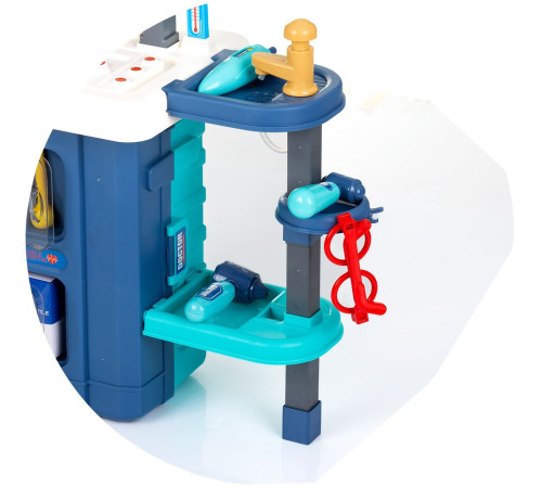 chipolino dipk002434ds Игровой набор 3 в 1 "Мобильный госпиталь" (38 дет.)