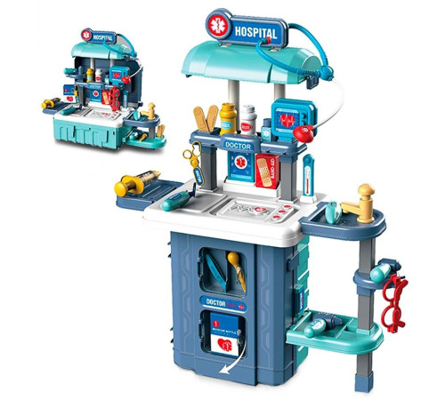 chipolino dipk002434ds Игровой набор 3 в 1 "Мобильный госпиталь" (38 дет.)