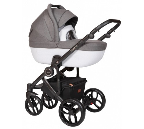Baby Merc Коляска 2-в-1 Bebello B/188B белый/графит baby merc Коляска 2-в-1 bebello b/188b белый/графит