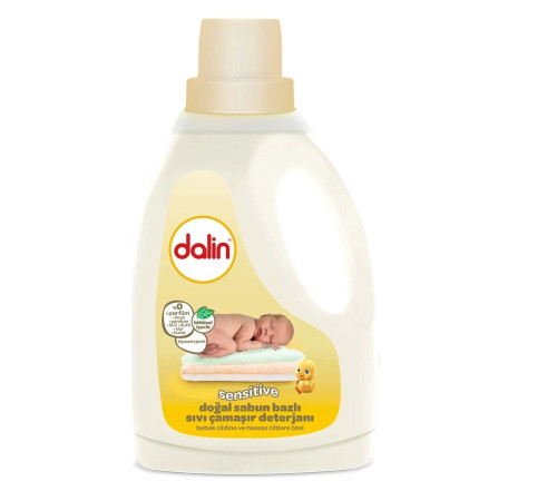 Produse chimice de uz casnic in Moldova dalin detergent lichid pe bază de săpun natural sensetive (1.5 л.)