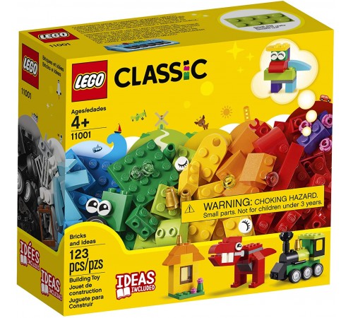 Lego Classic 11001 Конструктор "Модели из кубиков" (123 дет.) lego classic 11001 Конструктор "Модели из кубиков" (123 дет.)