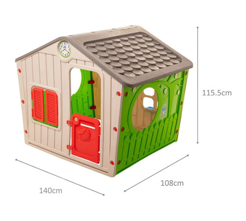 chipolino plhu002505bg căsuță de joacă pentru copii "village house"