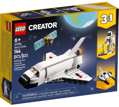 Детский магазин в Кишиневе в Молдове lego creator 31134 Конструктор "Космический шатл" (144 дет.)