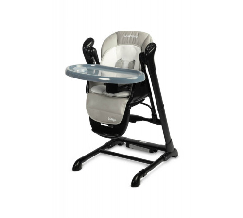 caretero 7650 Стул для кормления - качели "indigo" чёрный 