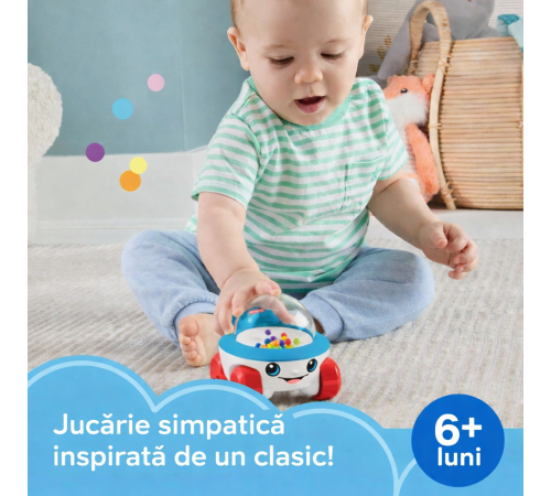 fisher-price jkd57 jucărie muzicală de tras "corn popper"