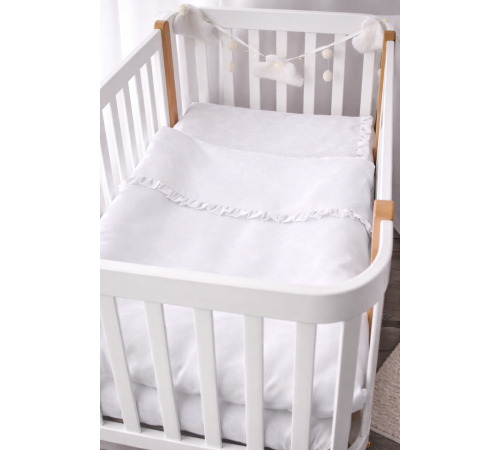  veres 153.1.35 lenjerie de pat satin jacquard (3 buc.) alb